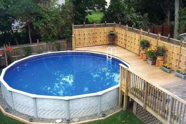 Above-Ground Pool Materials - Fairfield County Deck Builders New Fairfield, CT