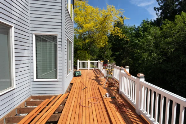 Structural Wood Deck Repair - Ludlow Deck Builders Fairfield